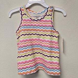 Wonderkids Stripe Racerback Tank Top 18 Months